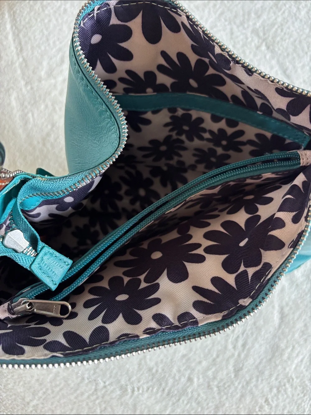 Nino Bossi Leather Hobo Bag vintage